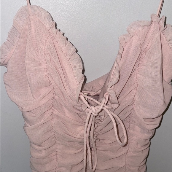 Pink Ruffled Bodysuit NWT - Picture 13 of 13